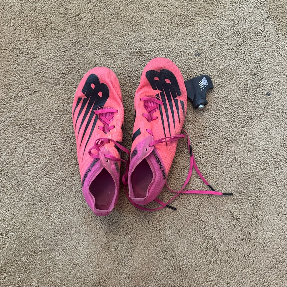 Women’s Size 6.5 Pink New Balance Track Spikes
